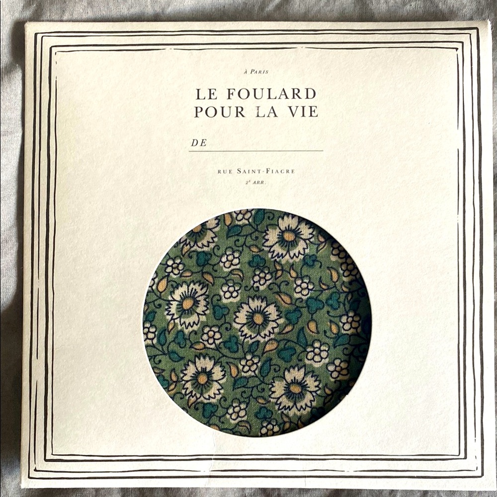 Sézane Floral Patterned Scarf